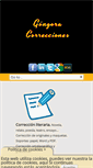 Mobile Screenshot of gongoracorrecciones.com